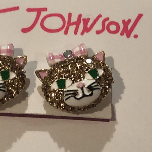 NEW BETSEY JOHNSON EARRINGS - Picture 2 of 6